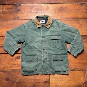 Vintage Distressed Eddie Bauer Canvas Barn Chore Jacket Mens Medium